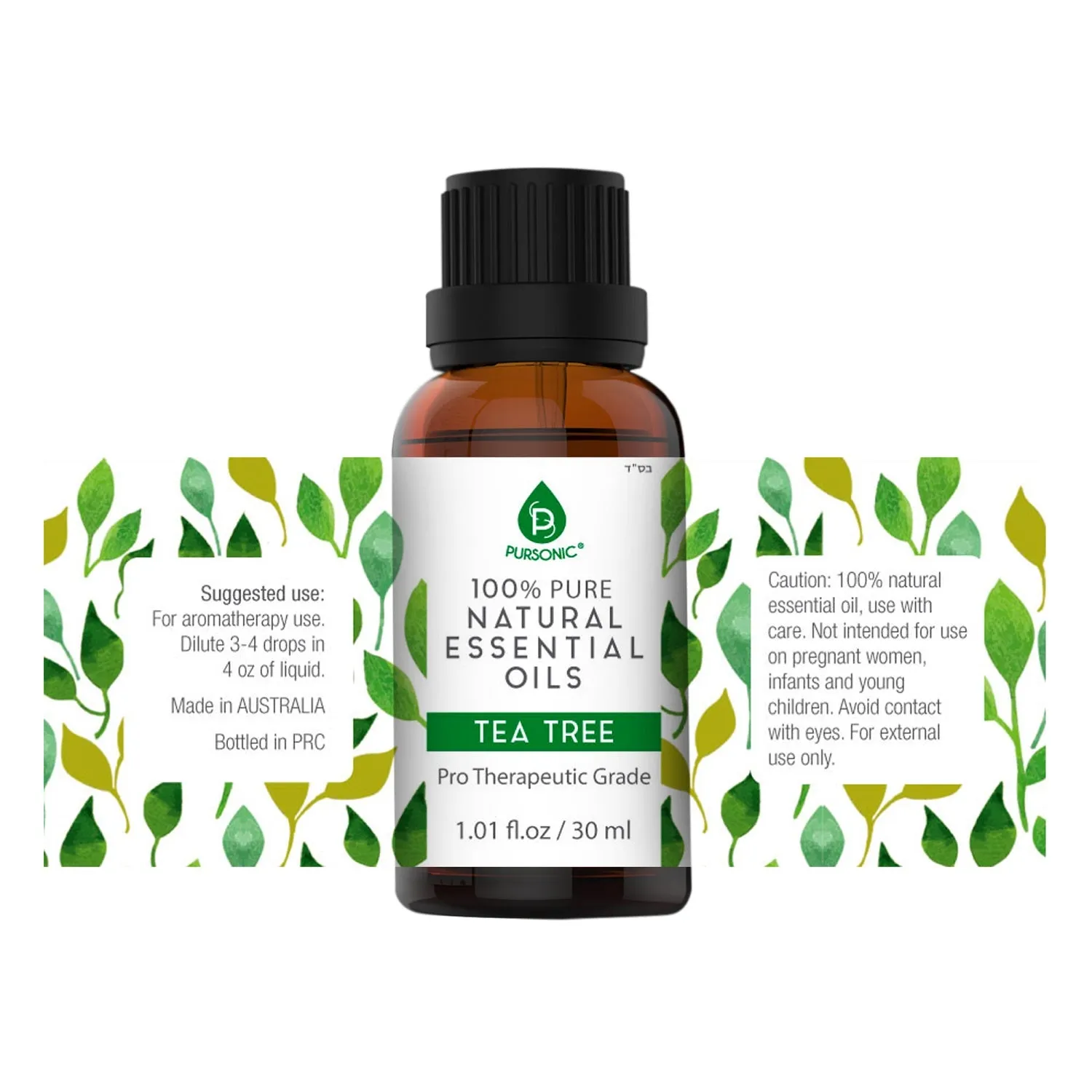 100% Pure & Natural Tea Tree Essential Oils