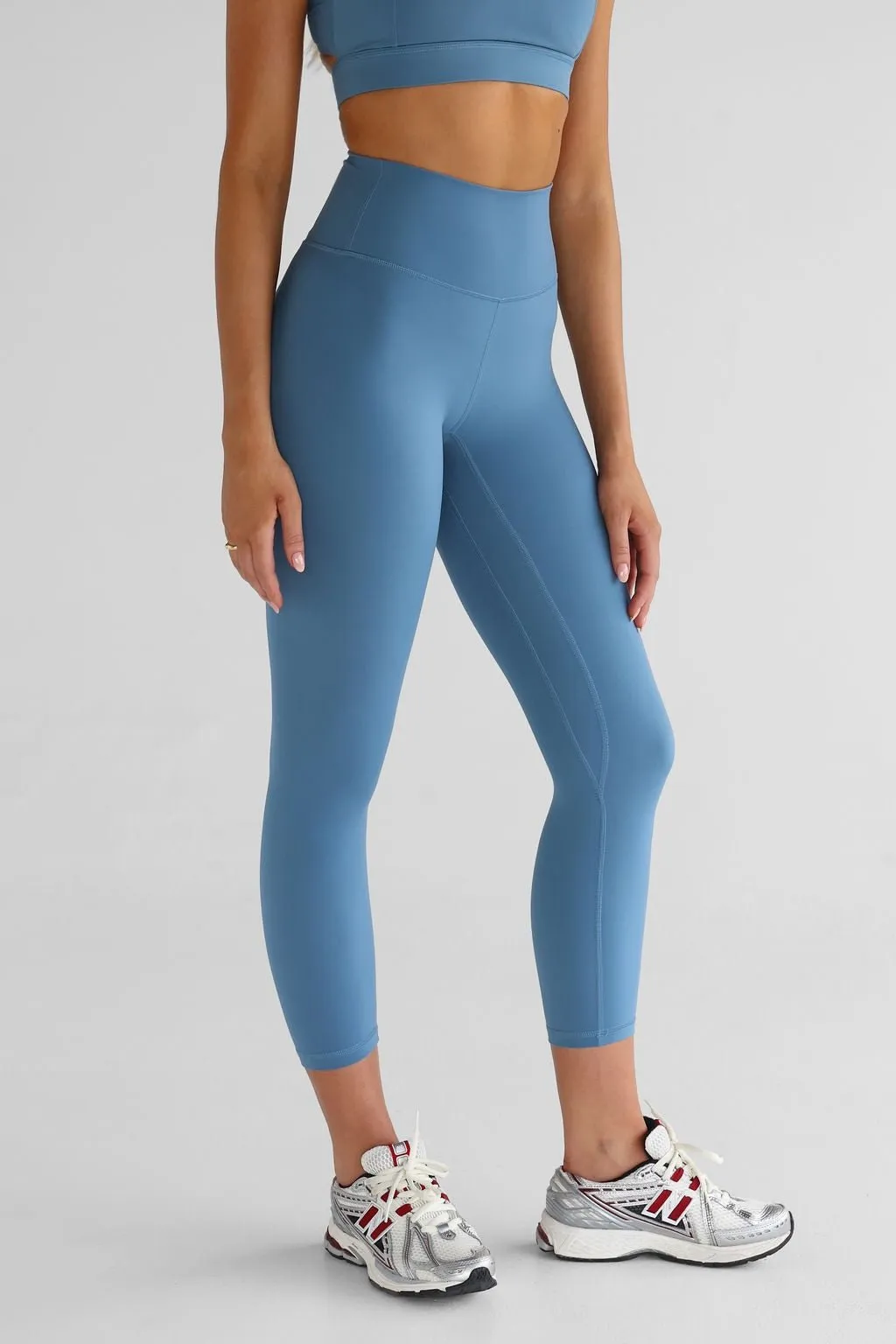 7/8 Leggings - Stormy Blue