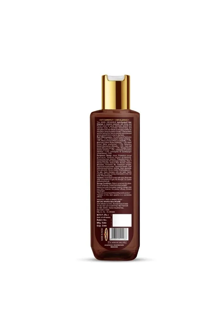 Anti Dandruff Hair Cleanser - Khadi Organique