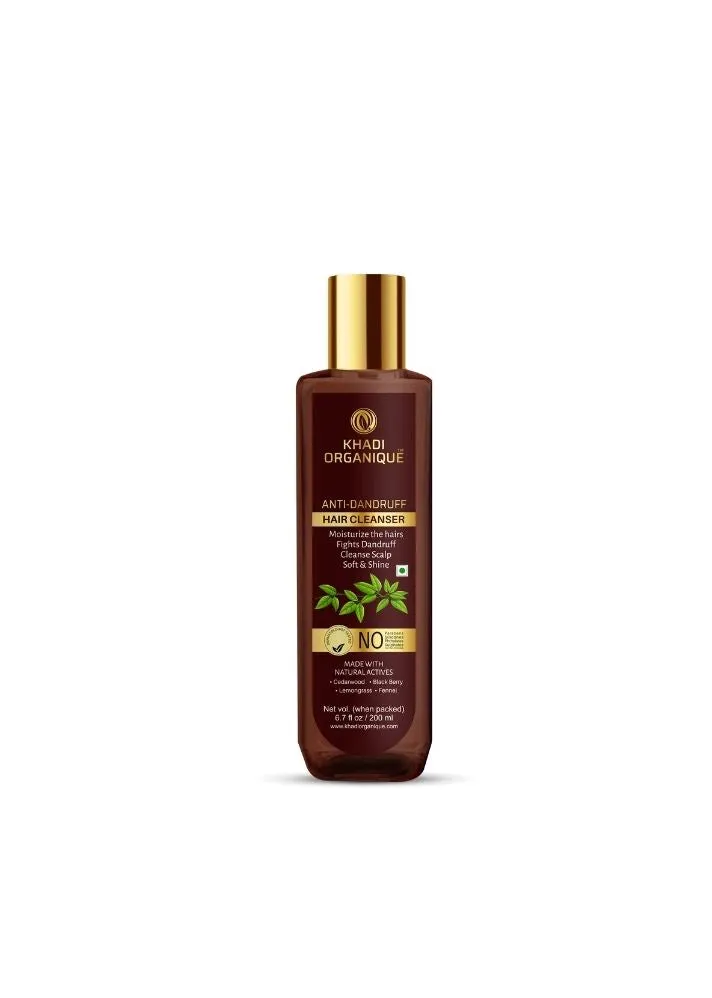 Anti Dandruff Hair Cleanser - Khadi Organique