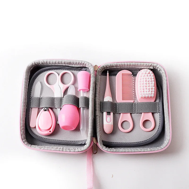 Baby nail clippers thermometer care set