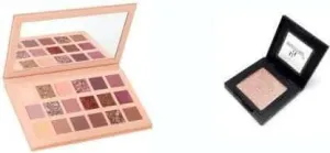 Bingeable High Pigmentation Nude Edition Eye Shadow Palette with ES-01 (Rose Gold) Party Makeup Eye Shadow Palette (Multicolor, Nude)