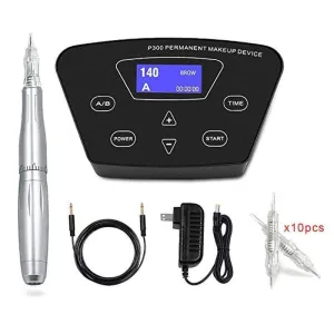 BMX Permanent Makeup Machine Dermografo Micropigmentacion Device PMU Machine for Eyebrow Lip Tattoo Pen Kit P300