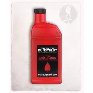 Bottle of fake blood