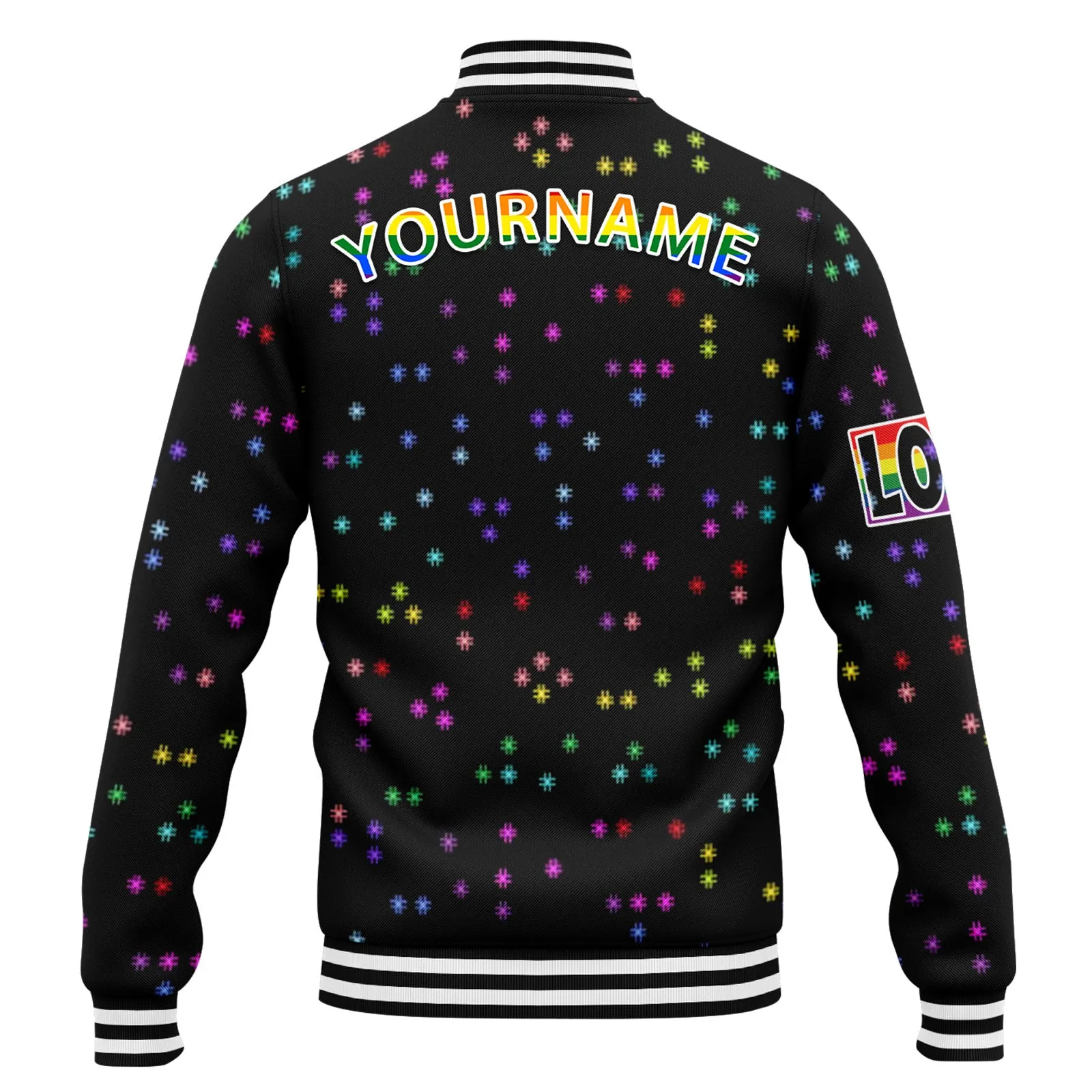 Custom Jacket Bomber Full-Snap Varsity Letterman Personalized Jacket FZ005-D025003-1