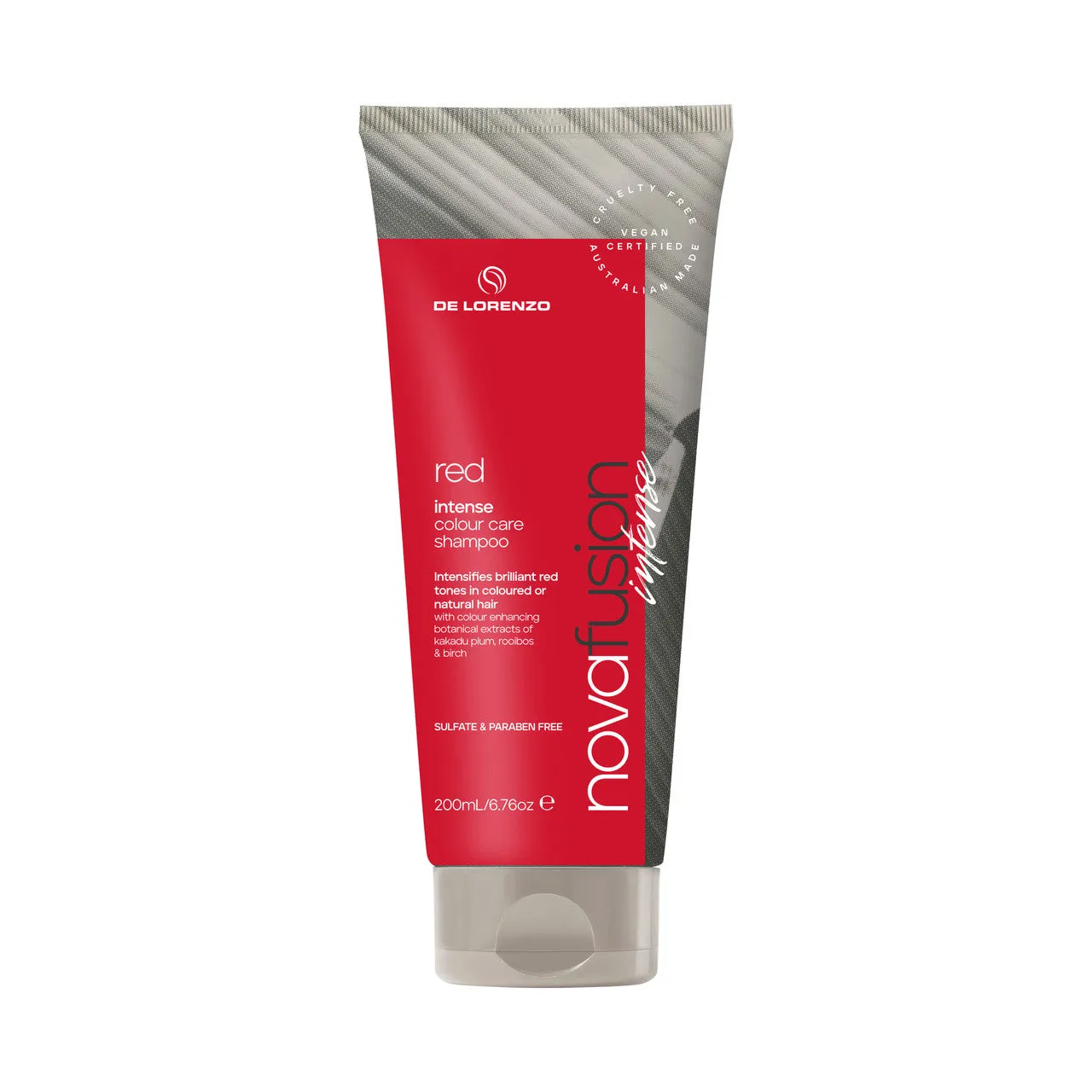 De Lorenzo Novafusion Intense Colour Care Shampoo - Red