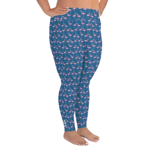 Flamingo Plus Size Leggings (Warehouse)