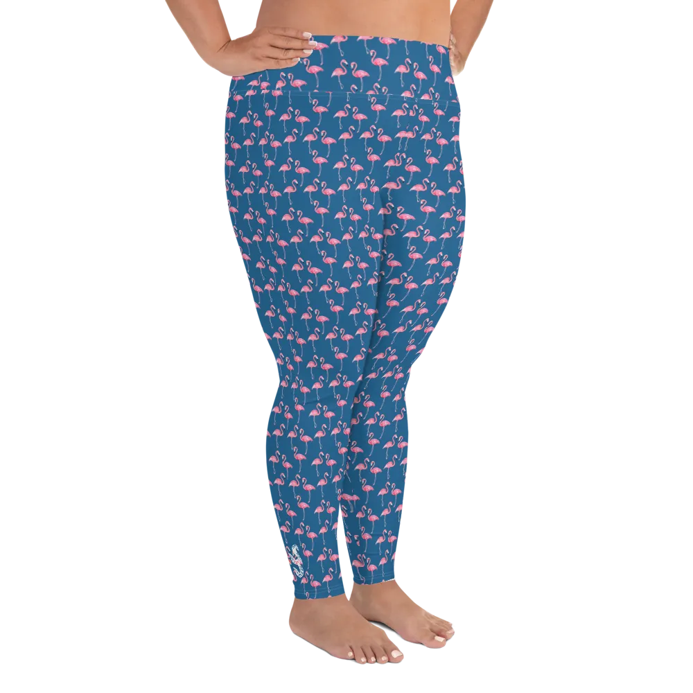 Flamingo Plus Size Leggings (Warehouse)