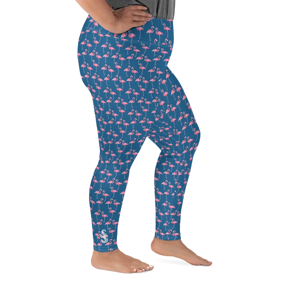 Flamingo Plus Size Leggings (Warehouse)