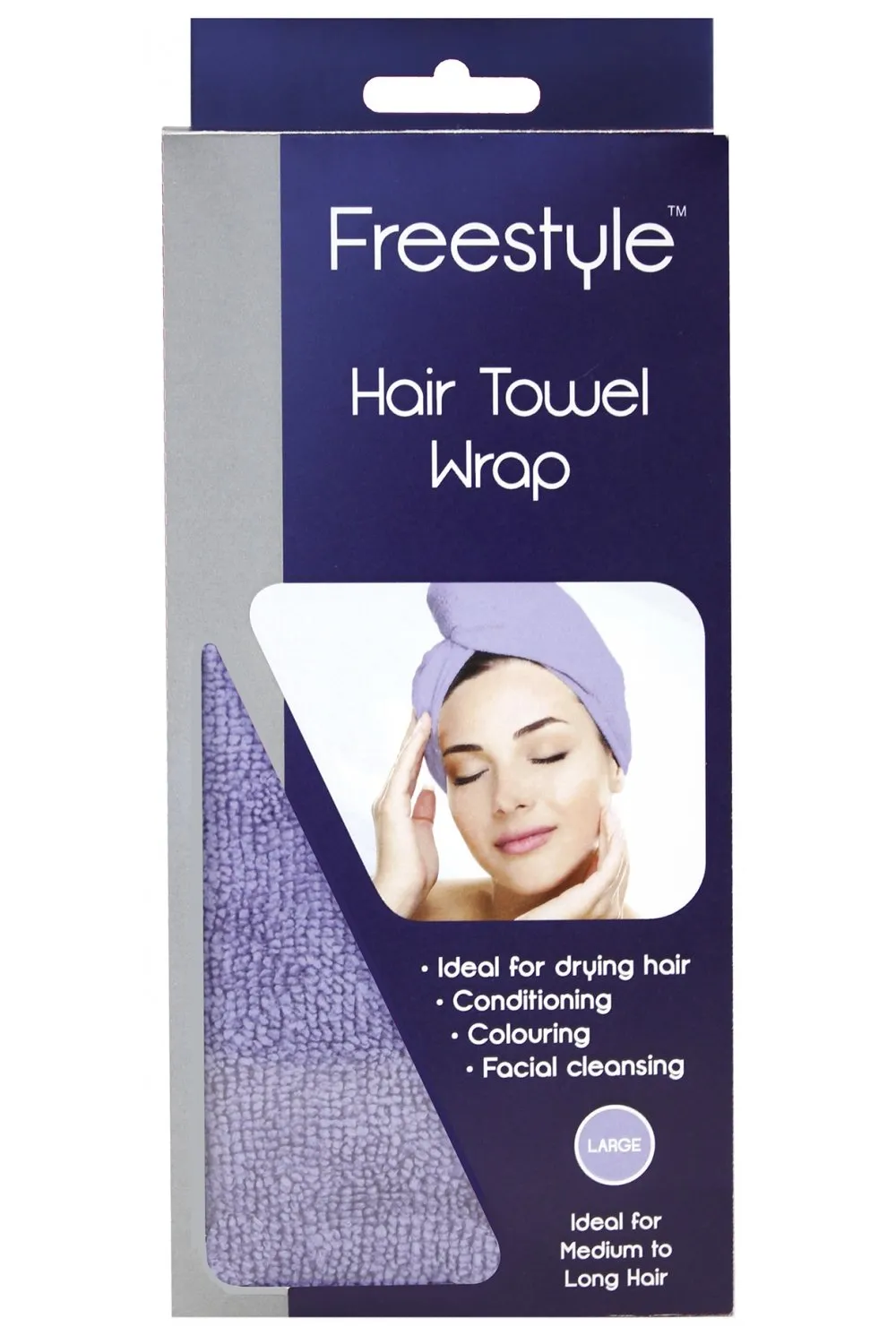 Freestyle Hair Towel Wrap