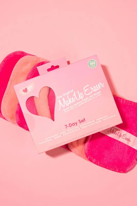 Hearts 7-Day Set Makeup Eraser