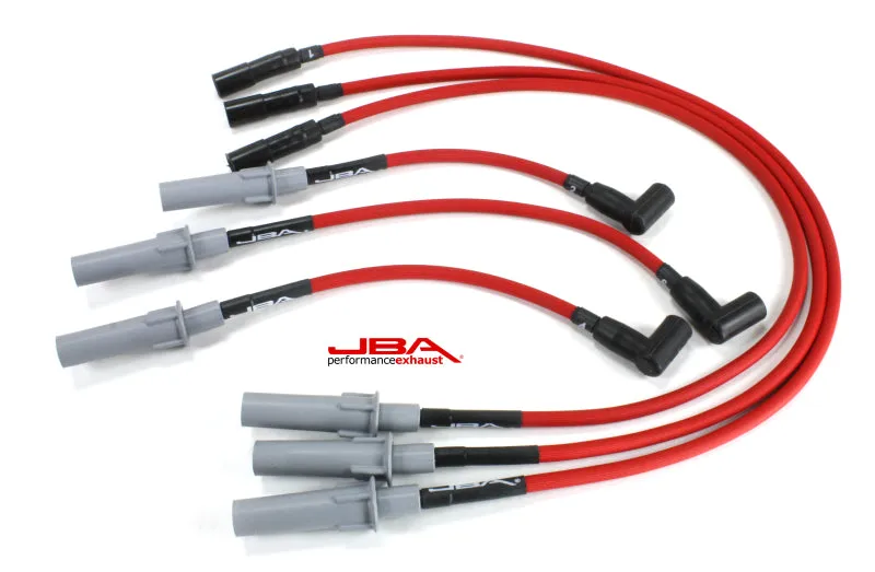 JBA Ignition Wires Set (Red): Jeep Wrangler 3.8L V6 2007 - 2011