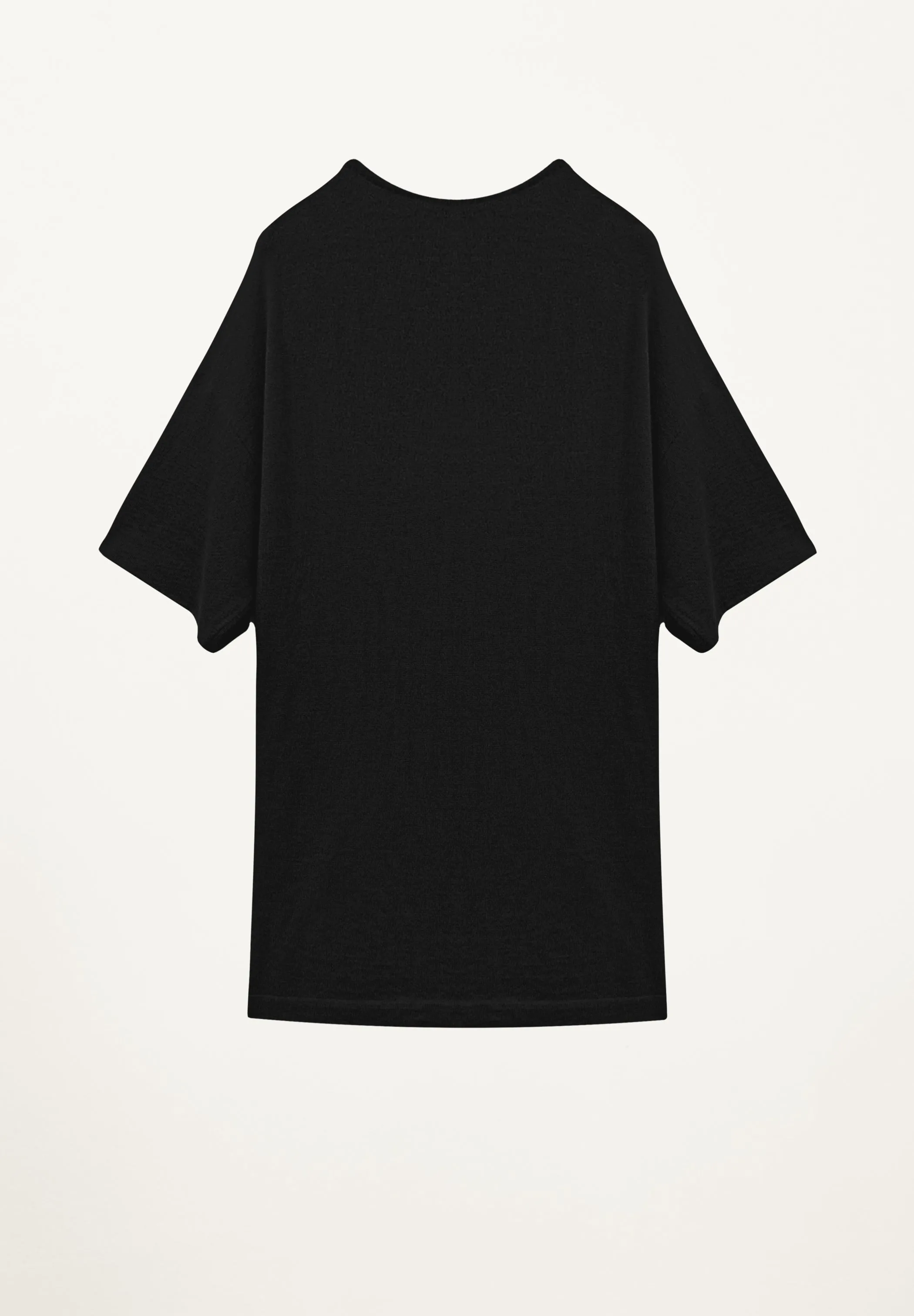 Jeana Cashmere V Neck in Black