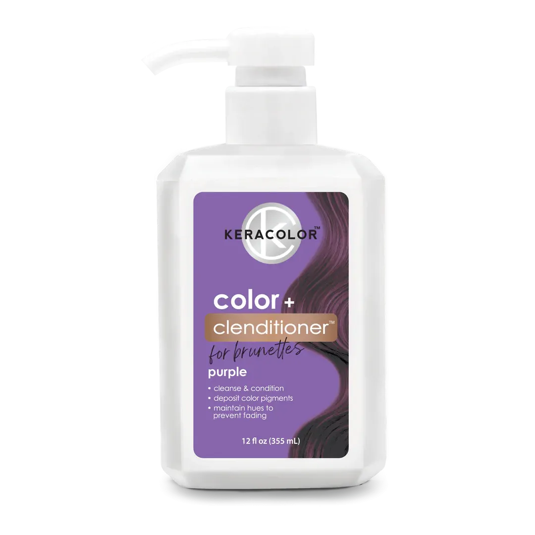 Keracolor Color   Clendtioner For Brunettes - Purple