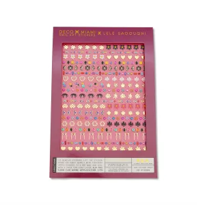 LELE X DECO Beauty Classic Elegant Jeweled Nail Art Stickers – Glamorous Decorative Designs for Stunning Manicures