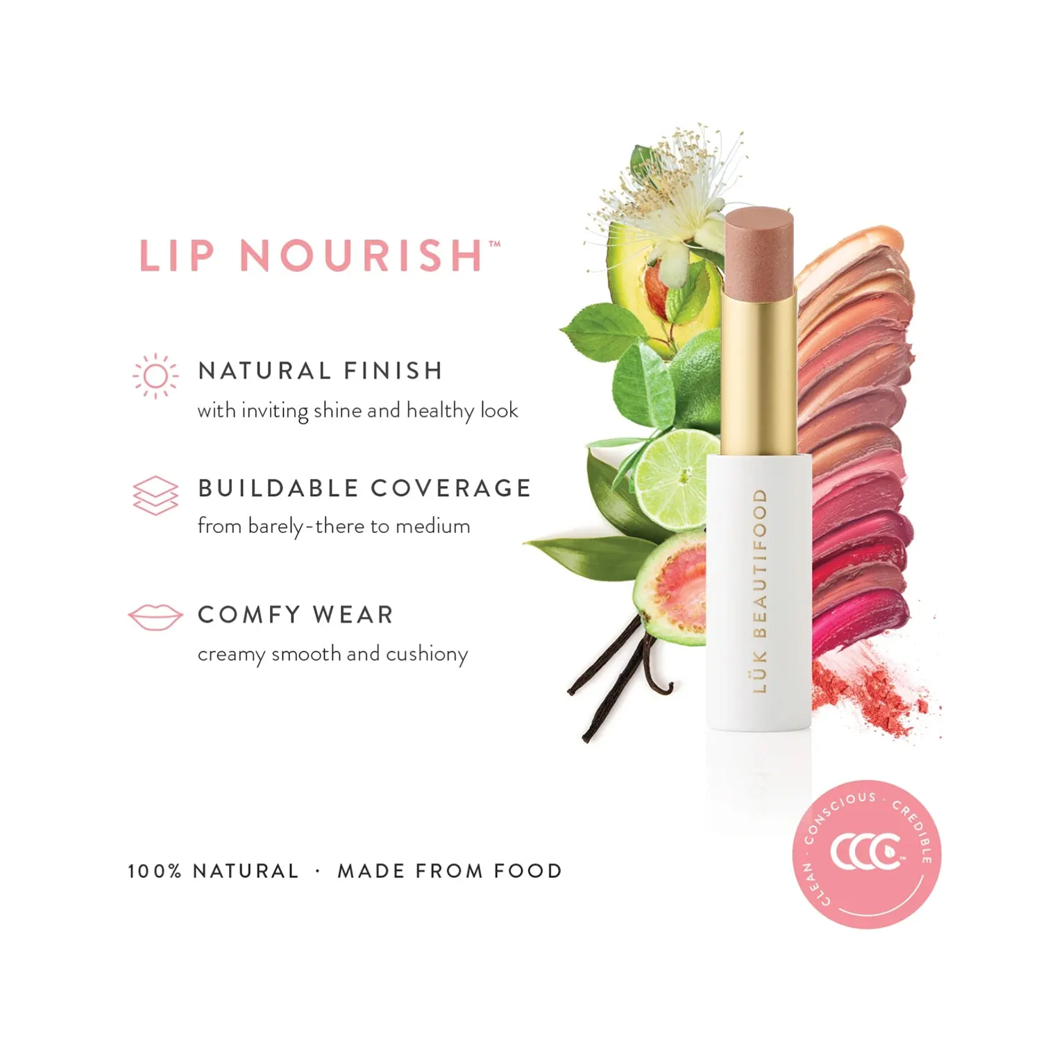 Lip Nourish Luk Nude Pink