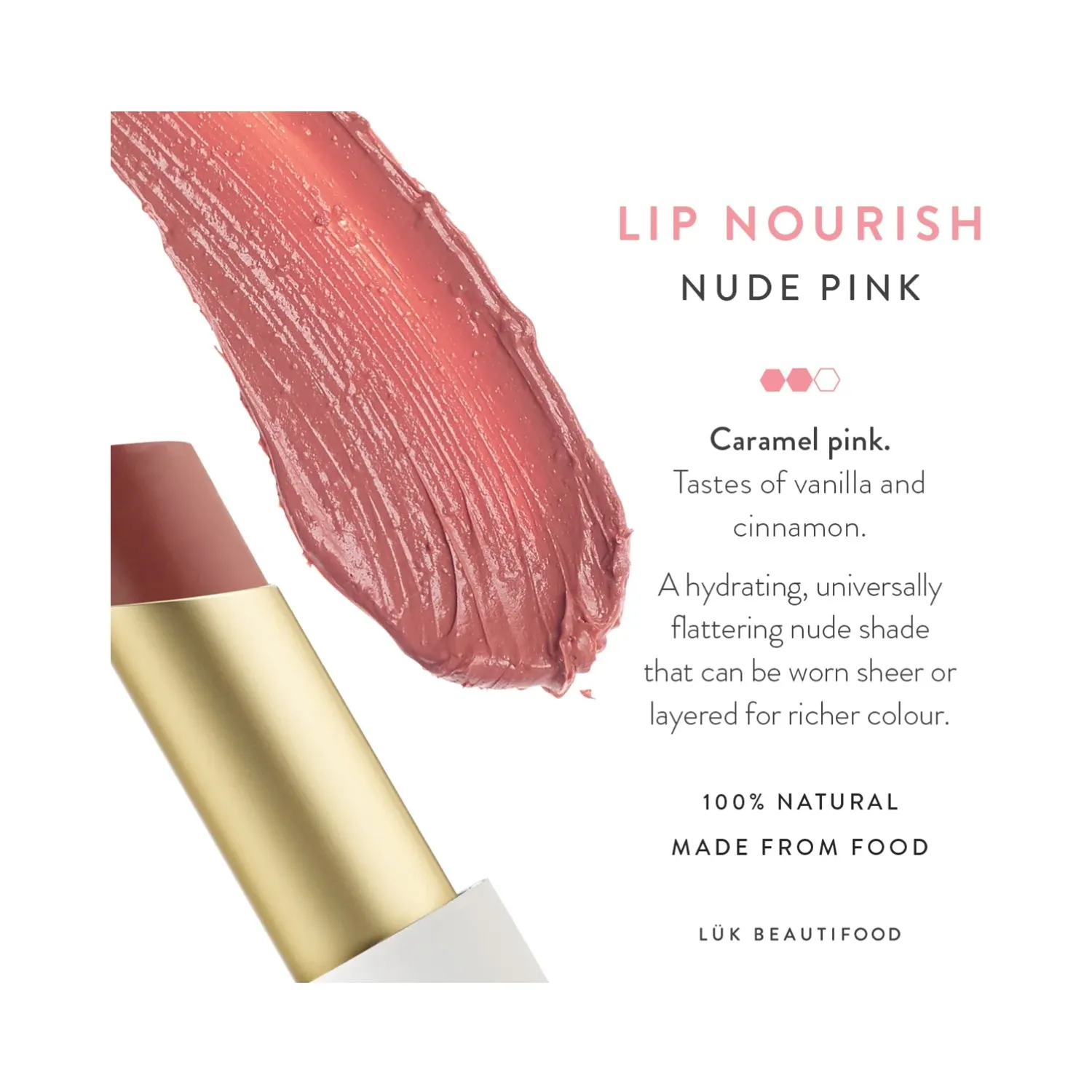 Lip Nourish Luk Nude Pink