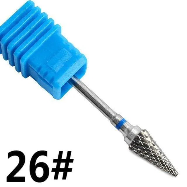 Milling Cutter For Manicure carbide Nail Drill Bits Manicure Machine Accessories Rotary Electric Nail Files  Nail Art Tools