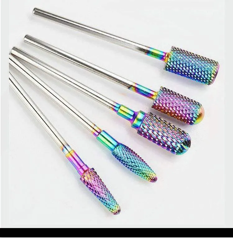 Milling Cutter For Manicure carbide Nail Drill Bits Manicure Machine Accessories Rotary Electric Nail Files  Nail Art Tools