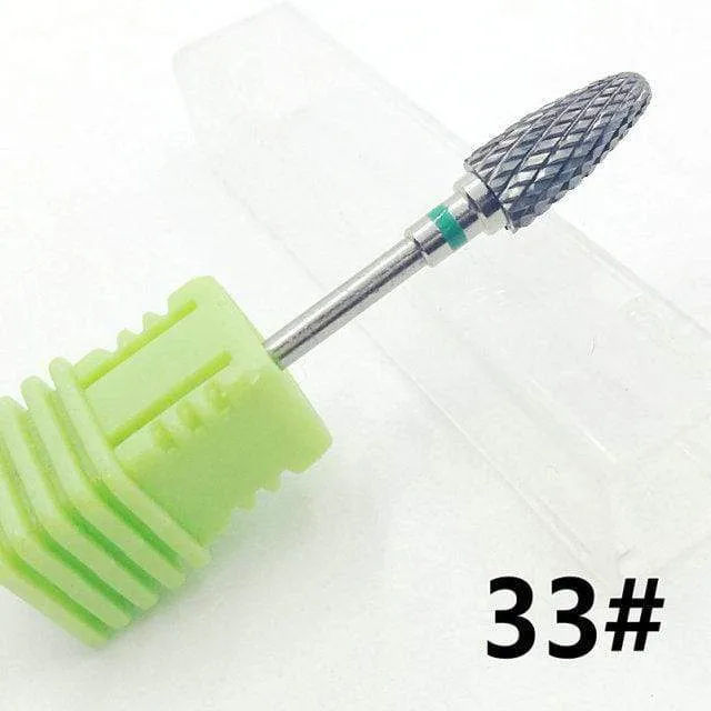 Milling Cutter For Manicure carbide Nail Drill Bits Manicure Machine Accessories Rotary Electric Nail Files  Nail Art Tools