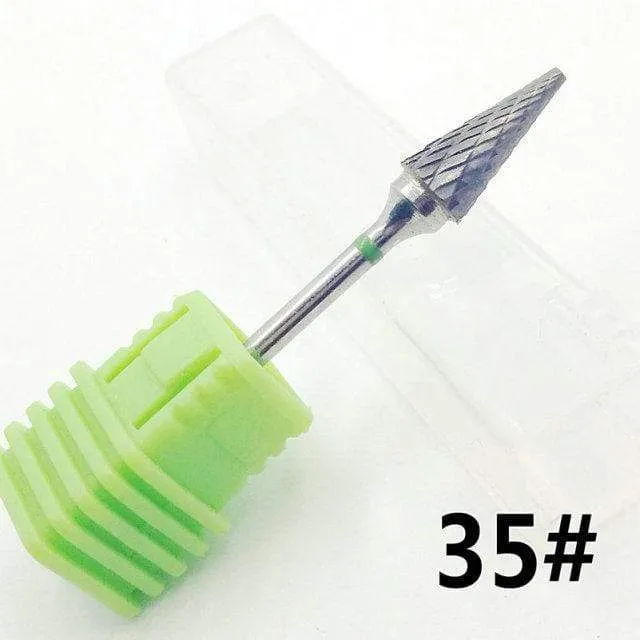 Milling Cutter For Manicure carbide Nail Drill Bits Manicure Machine Accessories Rotary Electric Nail Files  Nail Art Tools