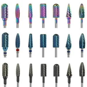 Milling Cutter For Manicure carbide Nail Drill Bits Manicure Machine Accessories Rotary Electric Nail Files  Nail Art Tools