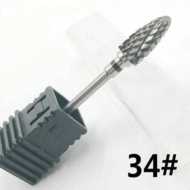 Milling Cutter For Manicure carbide Nail Drill Bits Manicure Machine Accessories Rotary Electric Nail Files  Nail Art Tools