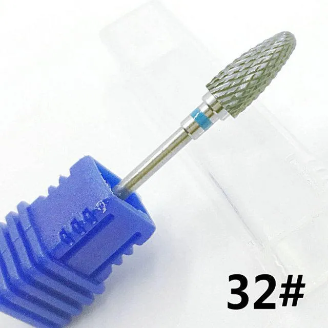 Milling Cutter For Manicure carbide Nail Drill Bits Manicure Machine Accessories Rotary Electric Nail Files  Nail Art Tools