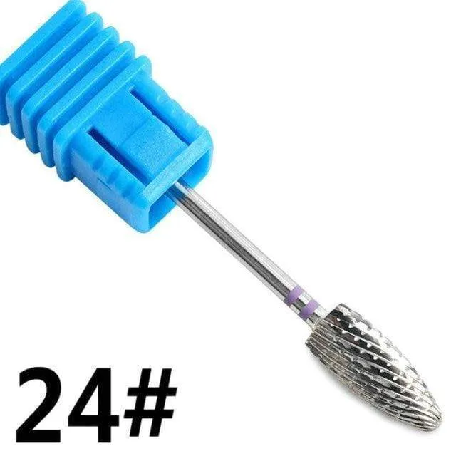 Milling Cutter For Manicure carbide Nail Drill Bits Manicure Machine Accessories Rotary Electric Nail Files  Nail Art Tools