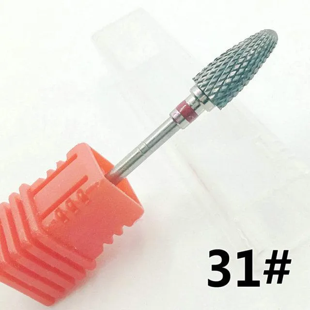 Milling Cutter For Manicure carbide Nail Drill Bits Manicure Machine Accessories Rotary Electric Nail Files  Nail Art Tools