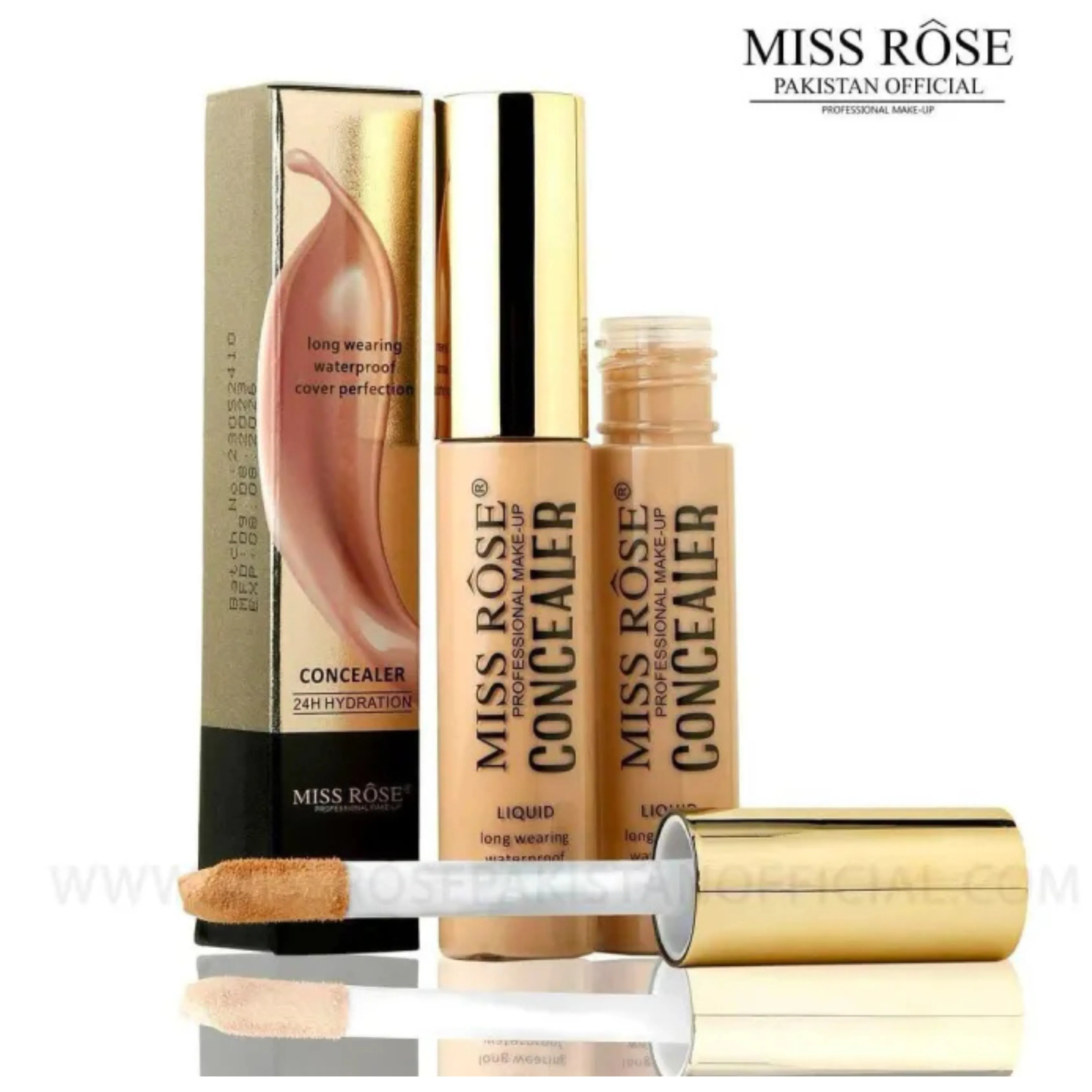 Miss Rose New Perfect Cover 24H Hydrating Concealer 15ml