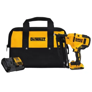 Open Box -  DEWALT DCN660D1 Cordless 20-Volt Max 16-Gauge Angled Finish Nailer Kit