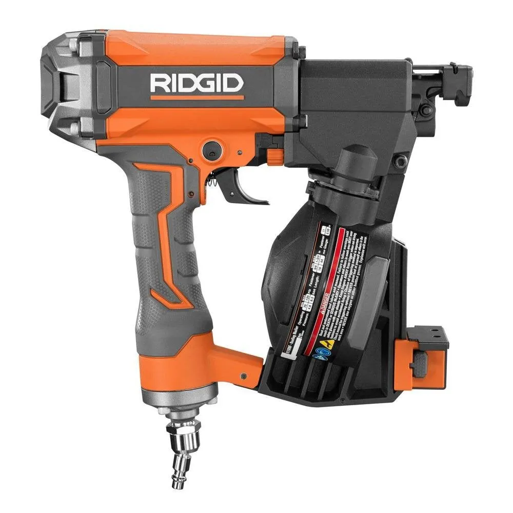 Open Box - RIDGID R175RNF 15 Degree 1-3/4 in. Coil Roofing Nailer