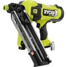 Open Box -  RYOBI ONE  HP 18V Brushless Cordless AirStrike 30° Framing Nailer (Tool Only)