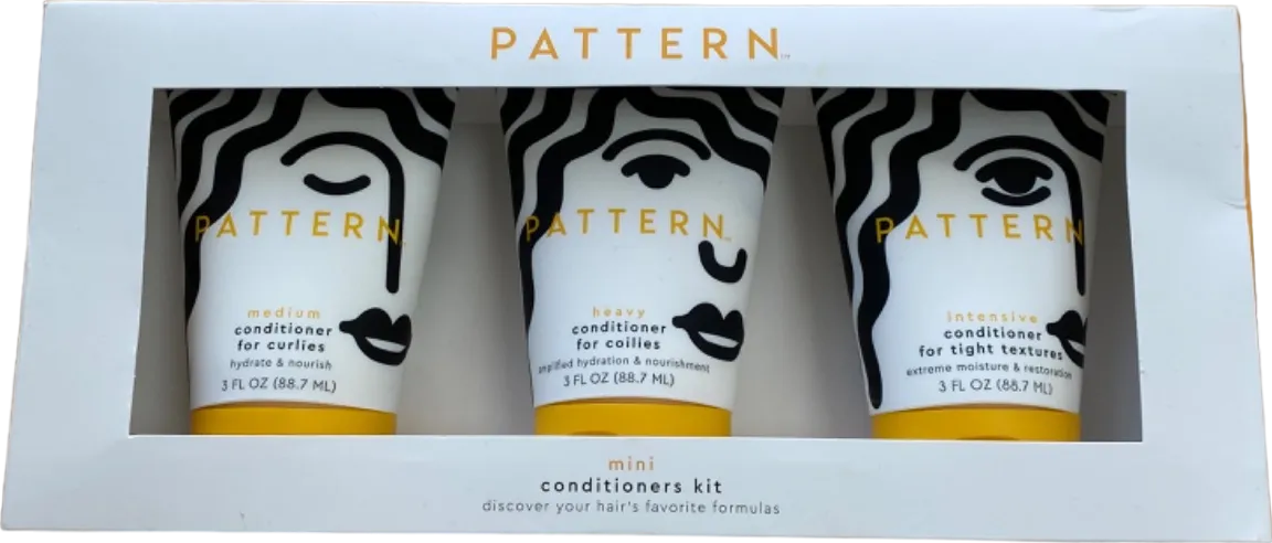 PATTERN Mini Conditioners Kit No Shade 3 x 88.7 mL