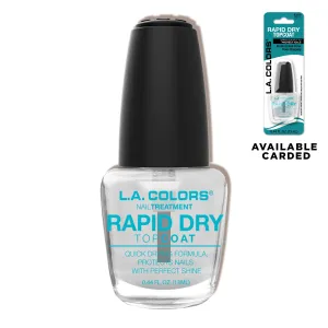 Rapid Dry Top Coat Treatment