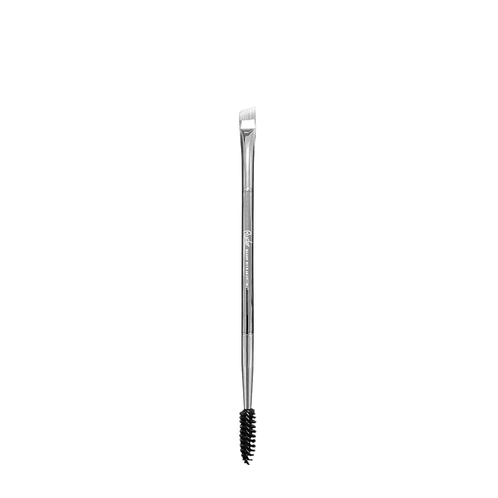 Rude - Silver Bullet Duo Eyebrow Brush