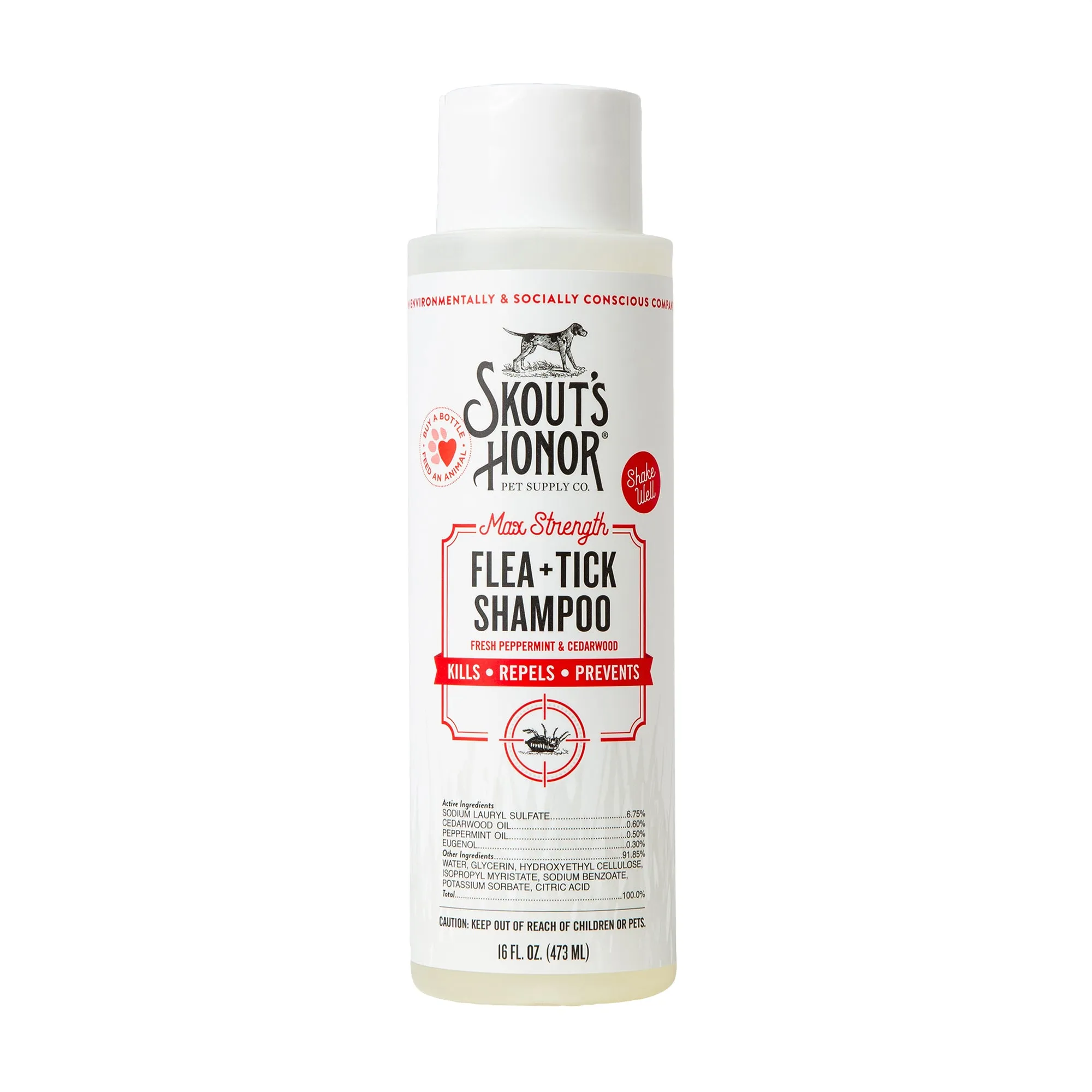 Skout's Honor Flea   Tick Shampoo For Dogs