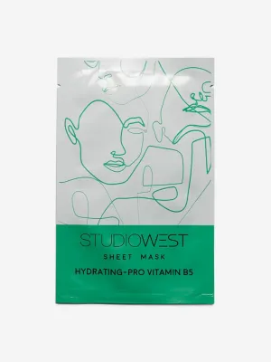 Hydrating Sheet Mask with Pro Vitamin B5 by Studiowest