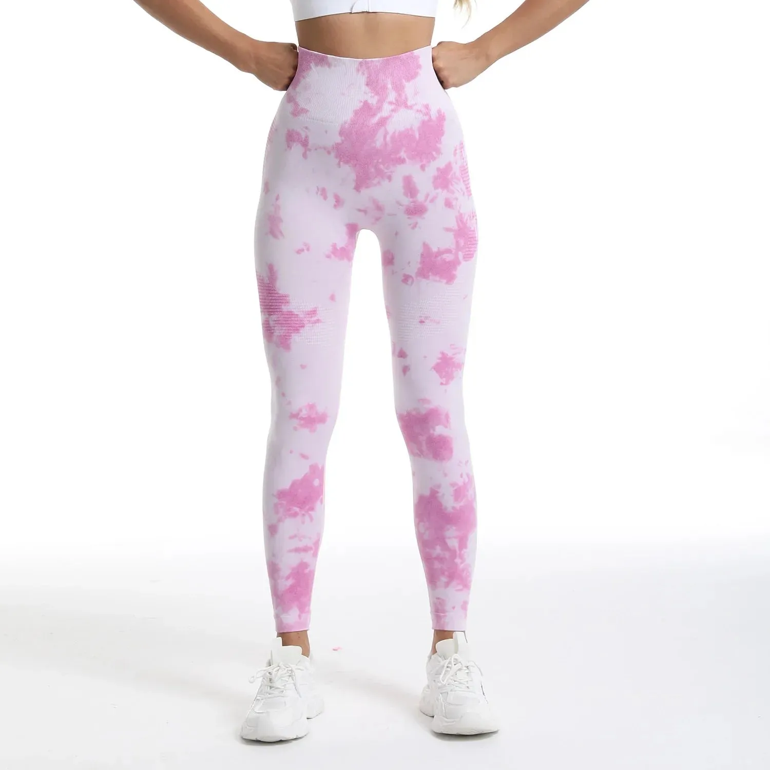 Tie Dye Print High Elastic Fitness Yoga Legging