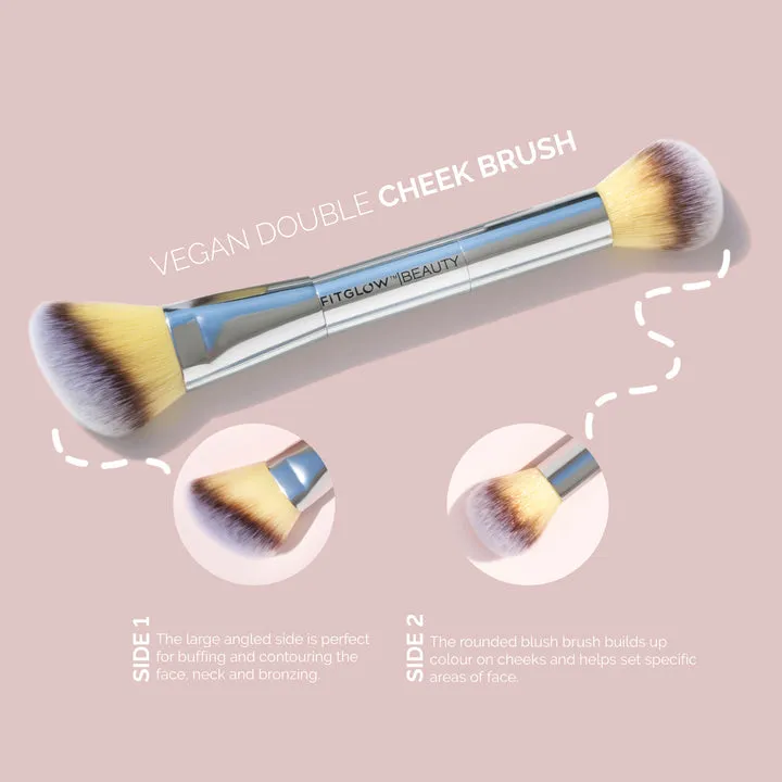 VEGAN TEDDY DOUBLE CHEEK BRUSH